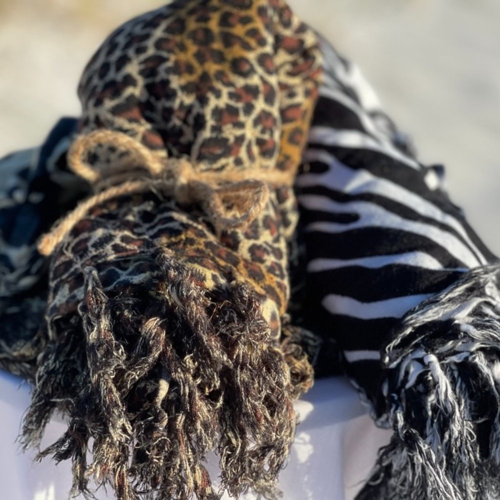 Leopard Print Sarong